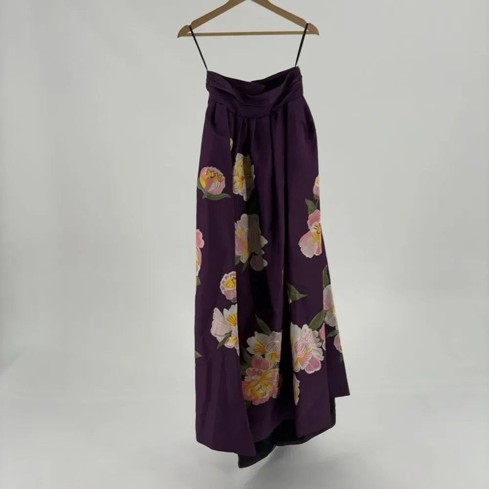 Carolina Herrera Silk Ball Skirt in Multicolor